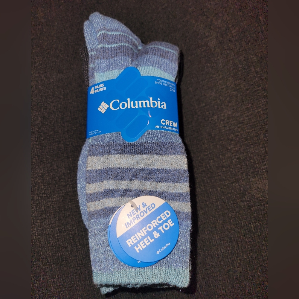 Columbia Boys Crew Socks